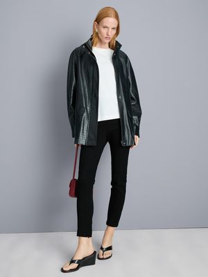 Pantalones rectos ajustados