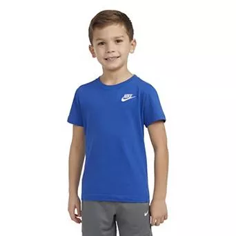 Kids 4-7 Nike Embroidered Logo Futura T-shirt