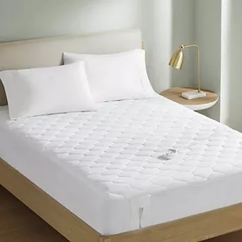 Serta® Cotton Rich Heated Mattress Pad