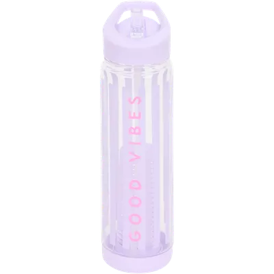 Láhev na vodu s brčkem