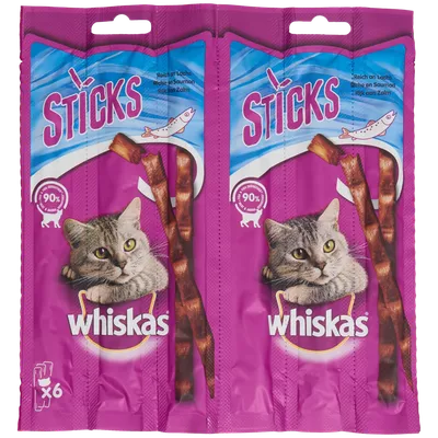 Kočičí tyčinky Whiskas Losos