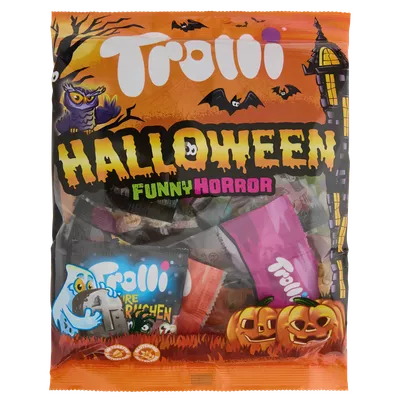 Velké balení bonbonů Trolli Halloween