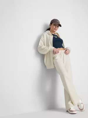 Sudadera extragrande con capucha y cremallera