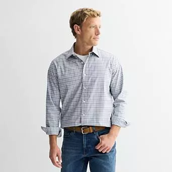 Men's Sonoma Goods For Life® Long Sleeve Performance Button-Down Shirt