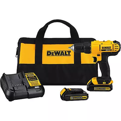DEWALT 20V Max 1/2 in. Cordless Lithium Compact Drill/Driver Kit