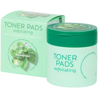 Exfoliační tonikové polštářky The Beauty Dept. Cica a PHA