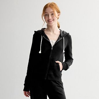 Juniors' SO® Core Zip-Up Hoodie