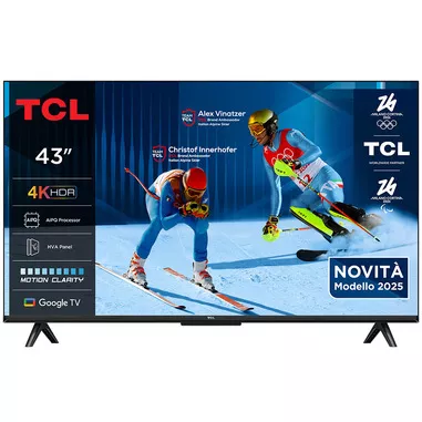 TCL P6K Serie Smart TV 4K Ultra HD 43" 43P6K, Dolb...