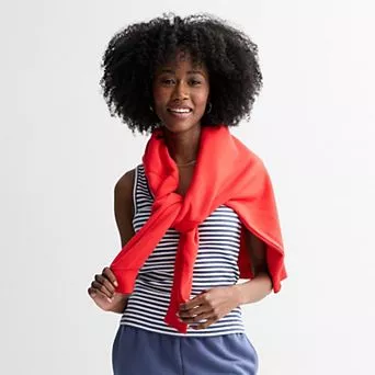 Juniors' SO® Rib Scoop Neck Tank Top