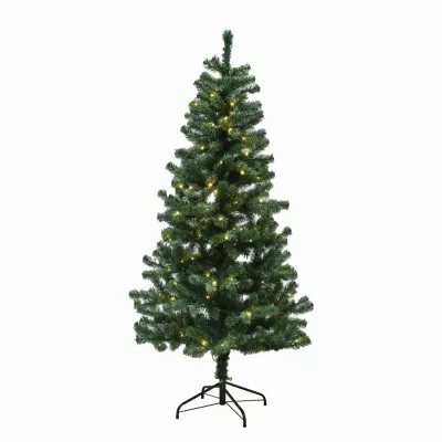 Kunstigt juletræ m/100 LED-lys, Alex, 140 cm
