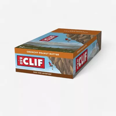 CLIF Energie Riegel crunchy Erdnussbutter 12 × 68 g
