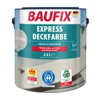 Baufix 2in1 Express Deckfarbe 2,5 L hellgrau