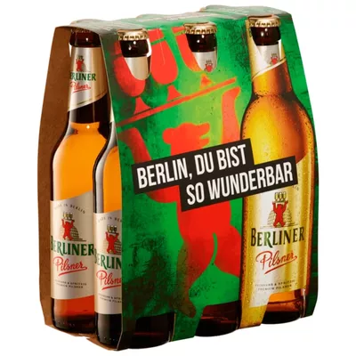 Berliner Pilsner Pinole 6x0,33l