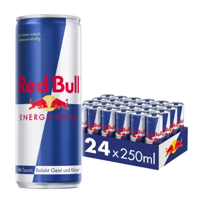Red Bull Energy Drink 0,25 Liter Dose, 24er Pack