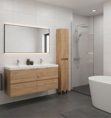 COLUMNA DE BAÑO BOSTON ROBLE 30X180X21CM