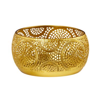 Metal Décor Bowl Gold
