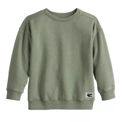 Boys 4-12 Jumping Beans® Oversized French Terry Crew Sweatshirt