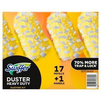 Swiffer Heavy Duty Dusters 1 Handle + 17 Refills