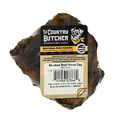 The Country Butcher Smoked Beef Knee Cap Dog Chew