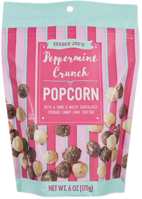 Peppermint Crunch Popcorn