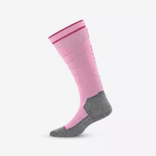 WEDZE Calze sci bambina 100 rosa