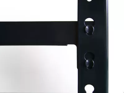 TRAVESAÑO RANURADO METAL GRIS 30 CM