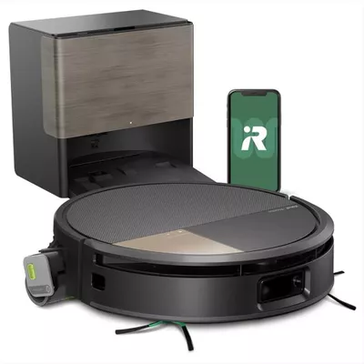 iROBOT - Aspirapolvere robot ROOMBA MAX 705 COMBO+AUTOWASH-Black