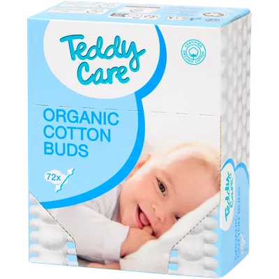 Vatové tyčinky Teddy Care