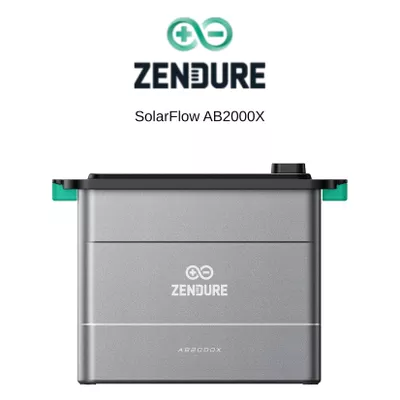 Zendure SolarFlow AB2000X LiFePO4 1920Wh Batterie für Balkonkraftwerk