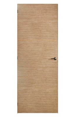 PUERTA INTERIOR EN BLOCK MELAMINA ROBLE T CIEGA 80.5CM IZQUIERDA