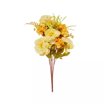 Garden Peony Bunch Pink/Yellow