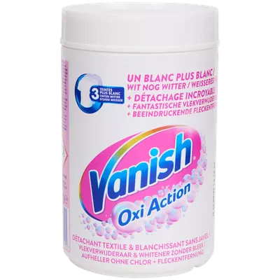 Odstraňovač skvrn Vanish Bílé prádlo