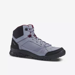 QUECHUA Scarpe trekking donna NH100 MID grigie