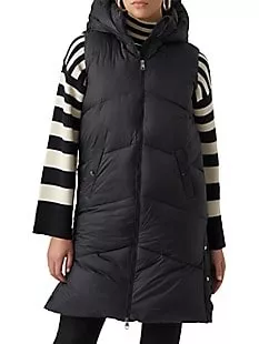 Uppsala Hooded Long Puffer Vest