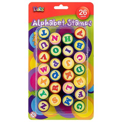 Alphabet Stamps 26pk