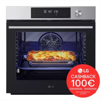 LG - Forno incasso elettrico INSTAVIEW WSED7613S A+-Inox