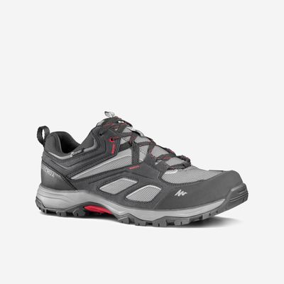 Wanderschuhe Herren wasserdicht - MH100 grau