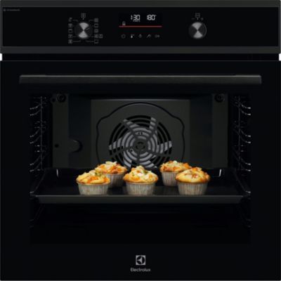 Electrolux - Four Encastrable  Loddp67wh2 - Pyrolyse - Chaleur Pulsée - Ajout Vapeur Steambake - Porte Froide