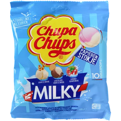 Mléčná lízátka Chupa Chups
