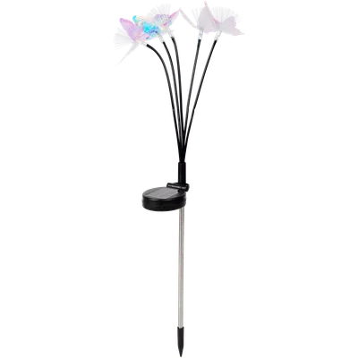 Zahradní dekorace motýli Solar