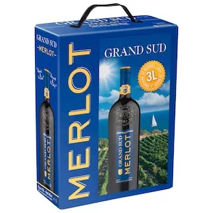 Grand Sud Rotwein Merlot trocken 3l
