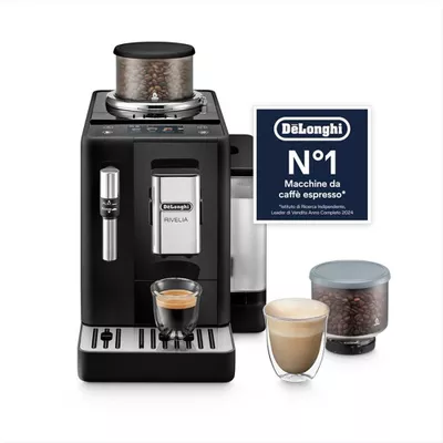 DE LONGHI - Macchina da caffé Rivelia EXAM440.35.B-Nero (onyx black)
