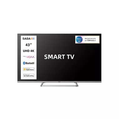 SABA SMART TV 43" ULTRA HD 4K, Sistema operativo V...