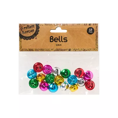 Bells 1.8cm Assorted