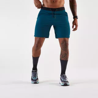 KIPRUN Pantaloncini running uomo RUN 500 DRY blu