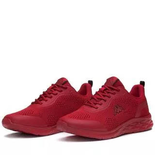 KAPPA sneakers da uomo e donna in poliestere rosso da fitness