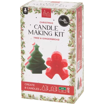 Vyrobte si vlastní vánoční svíčky Crafts & Co