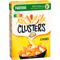 Nestlé Clusters Mandel Cerealien für ein leckeres Frühstück mit knackigen Mandelblättchen 375g