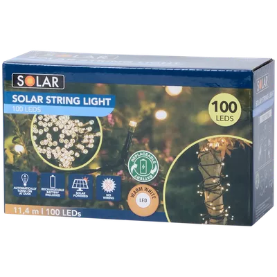 Solární světelný řetěz Solar