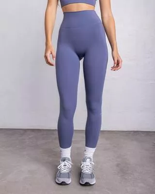 JOY STUDIO Leggings a Vita Alta Essential Sporty - Blu